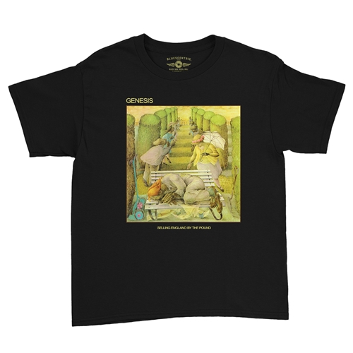 Genesis Selling England By The Pound Album Youth T-Shirt - Lightweight Vintage Children & Toddlers - youthblack