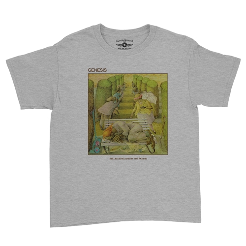 Genesis Selling England By The Pound Album Youth T-Shirt - Lightweight Vintage Children & Toddlers - youthheatherathletic