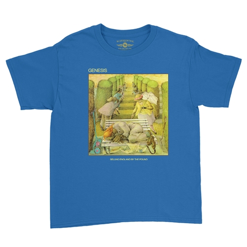 Genesis Selling England By The Pound Album Youth T-Shirt - Lightweight Vintage Children & Toddlers - youthroyalblue