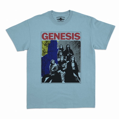 Genesis NYC 1972 T-Shirt - Classic Heavy Cotton - classiclightblue