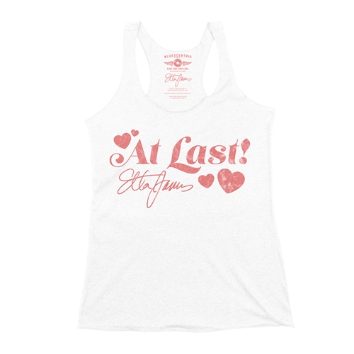 Etta James Red Heart Racerback Tank - Women