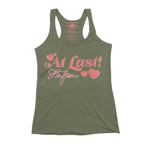 Etta James Red Heart Racerback Tank - Women
