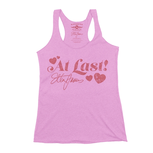 Etta James Red Heart Racerback Tank - Women