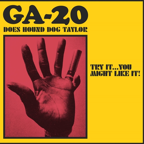 GA-20 - Hound Dog Taylor Vinyl Record (New, Ltd. Edition Salmon Colored Vinyl, Indie Exclusive)