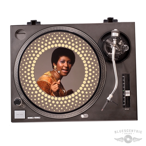 Graphic Aretha Franklin Graphic Turntable Slip Mat