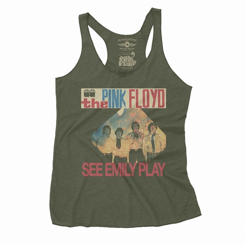 Pink Floyd See Emily Play Racerback Tank - Women