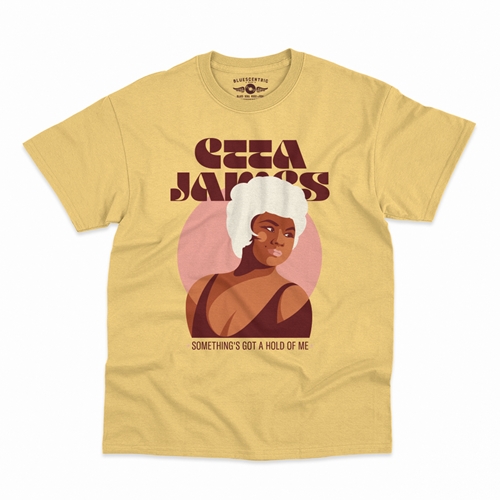 Etta James Sunshine T-Shirt - Classic Heavy Cotton - classicyellow