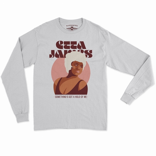 Etta James Sunshine Long Sleeve T-Shirt - longsleevewhite
