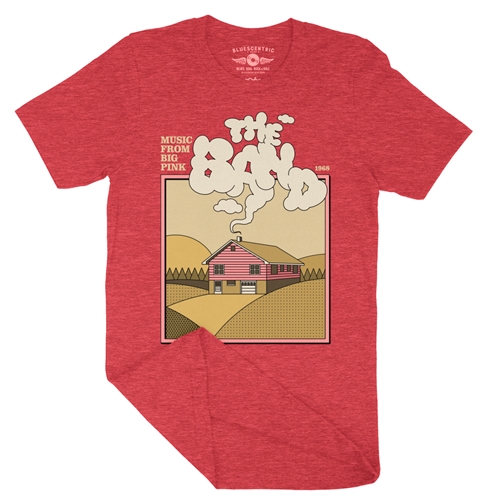 The Band Smokey Big Pink T-Shirt - Lightweight Vintage Style