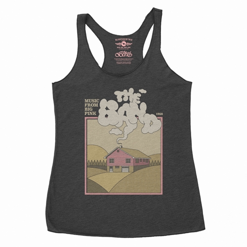The Band Smokey Big Pink Racerback Tank - Women