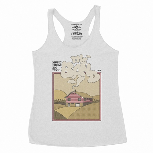 The Band Smokey Big Pink Racerback Tank - Women