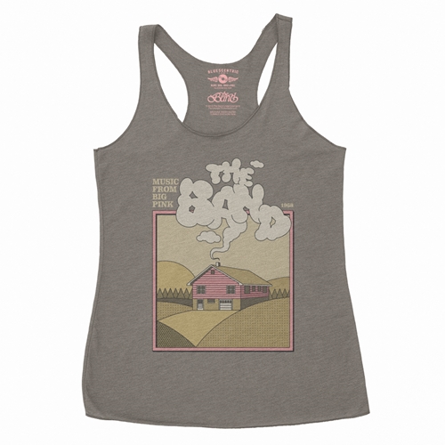 The Band Smokey Big Pink Racerback Tank - Women