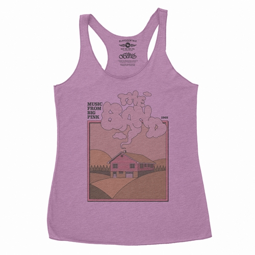 The Band Smokey Big Pink Racerback Tank - Women