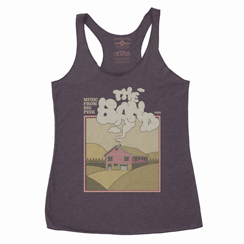 The Band Smokey Big Pink Racerback Tank - Women