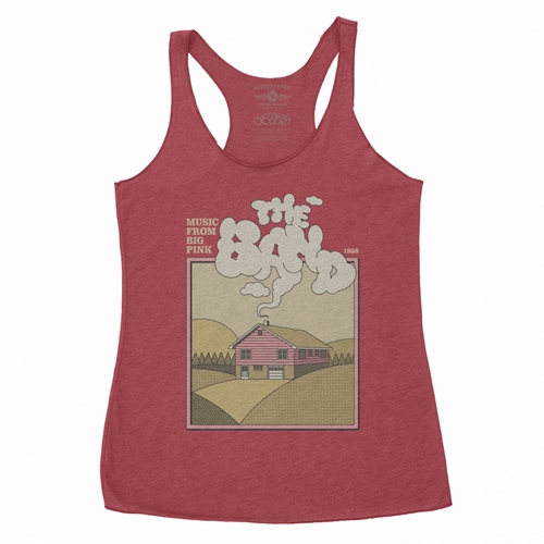 The Band Smokey Big Pink Racerback Tank - Women