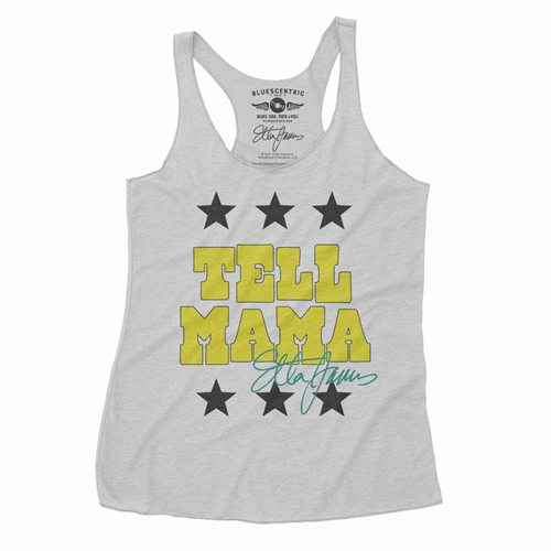 Etta James Tell Mama Signature Racerback Tank - Women