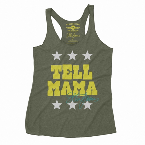 Etta James Tell Mama Signature Racerback Tank - Women