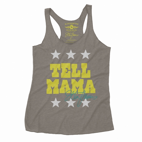 Etta James Tell Mama Signature Racerback Tank - Women