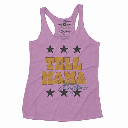 Etta James Tell Mama Signature Racerback Tank - Women