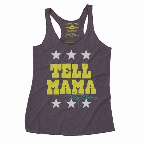 Etta James Tell Mama Signature Racerback Tank - Women
