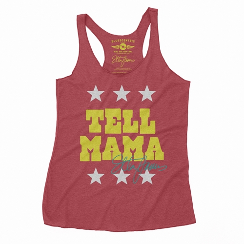 Etta James Tell Mama Signature Racerback Tank - Women