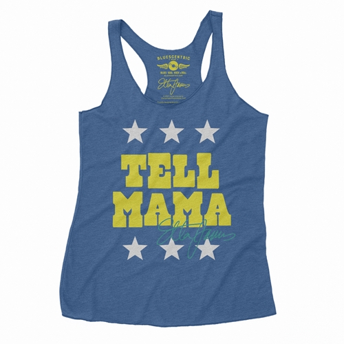 Etta James Tell Mama Signature Racerback Tank - Women