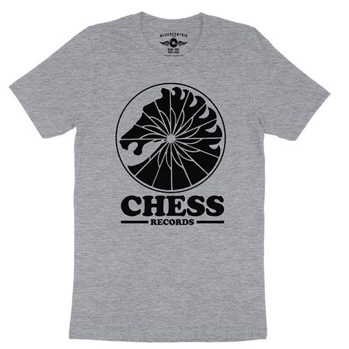 Ltd. Edition Chess Records Knight T-Shirt - Lightweight Vintage Style - vintageathleticheather