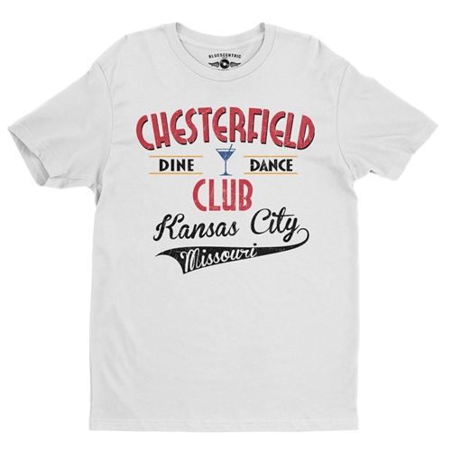 Vintage Chesterfield Club Kansas City T-Shirt - Lightweight Vintage Style - vintagewhite