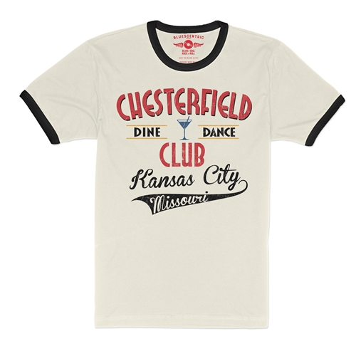 B.C. Caution So-called Chesterfield Club Kansas City Ringer Tee