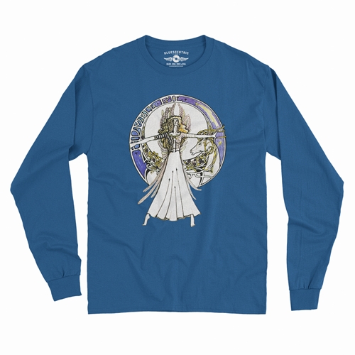 Humble Pie Dollface Long Sleeve T-Shirt - longsleeveblue
