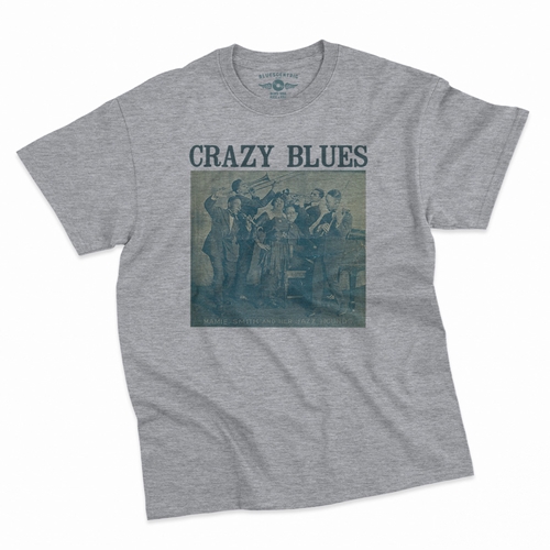 Mamie Smith Crazy Blues T-Shirt - Classic Heavy Cotton - heatherathletic