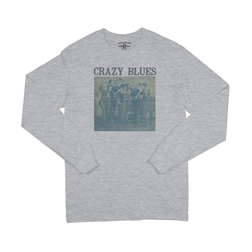 Mamie Smith Crazy Blues Long Sleeve T-Shirt - longsleeveathleticheather