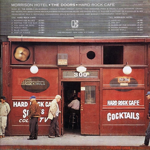 Sanktion skrive et brev Kvarter The Doors - Morrison Hotel LP Vinyl (New) | Bluescentric