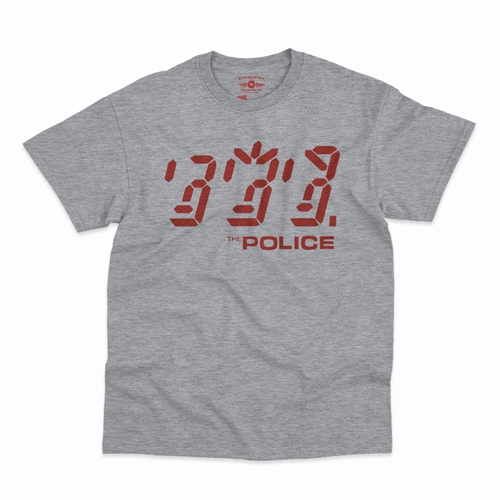 The Police Ghost In The Machine Album T-Shirt - Classic Heavy Cotton - heatherathletic