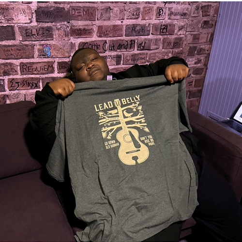 Lead Belly Family Tree T-Shirt - Classic Heavy Cotton - classicheathergrey
