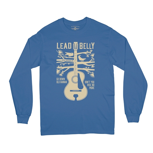 Lead Belly Family Tree Long Sleeve T-Shirt - longsleeveblue