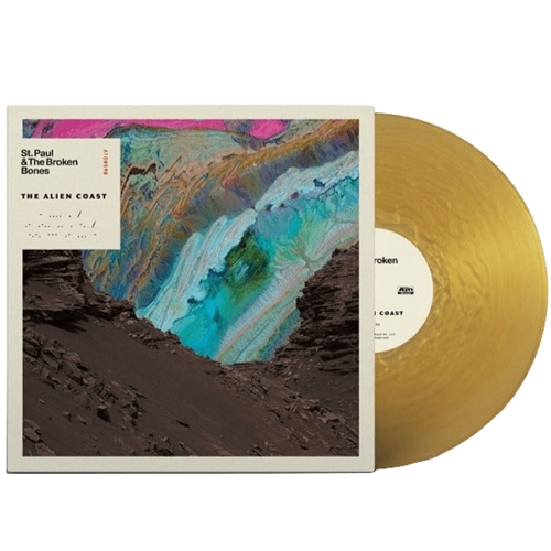 St. Paul and the Broken Bones - The Alien Coast Vinyl Record (New, Gold Nugget Colored)