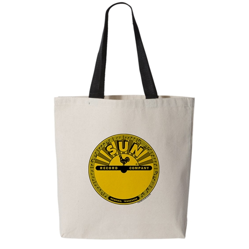 Sun Records Tote Bag - Canvas - toteblue