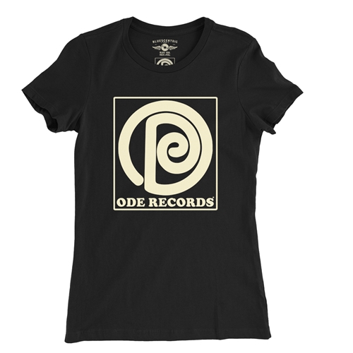 Ode Records Ladies T Shirt - Relaxed Fit - ladiesblack