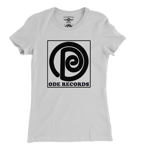 Ode Records Ladies T Shirt - Relaxed Fit - ladieswhite