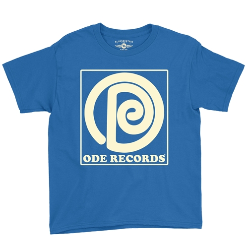 Ode Records Youth T-Shirt - Lightweight Vintage Children & Toddlers - youthroyalblue