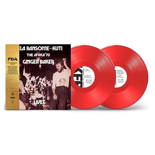 Thank hypocrisy Continent Fela Kuti - Fela Live With Ginger Baker Vinyl Record (Colored Vinyl, Red,  Gatefold LP Jacket)