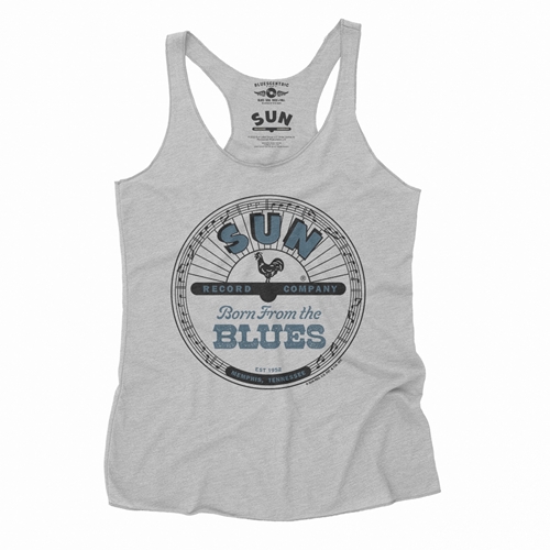 Sun Records Born from the Blues Racerback Tank - Women