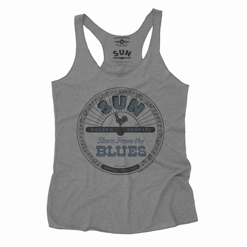 Sun Records Born from the Blues Racerback Tank - Women
