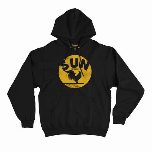 Sun Records Rooster Coop Pullover Jacket - hoodieblack