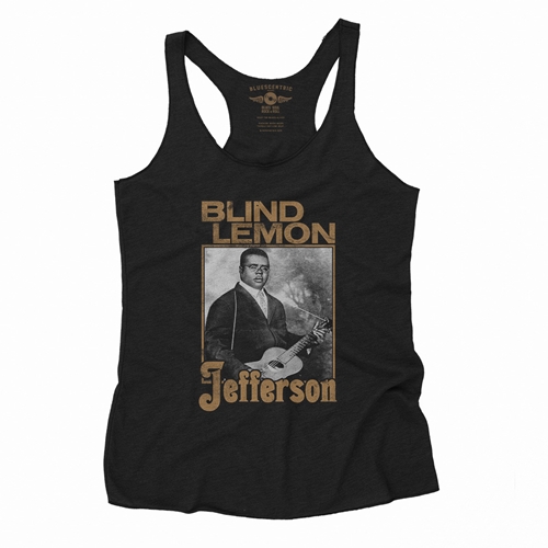 Blind Lemon Jefferson Distress Racerback Tank - Women