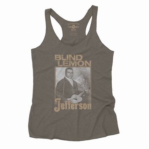 Blind Lemon Jefferson Distress Racerback Tank - Women