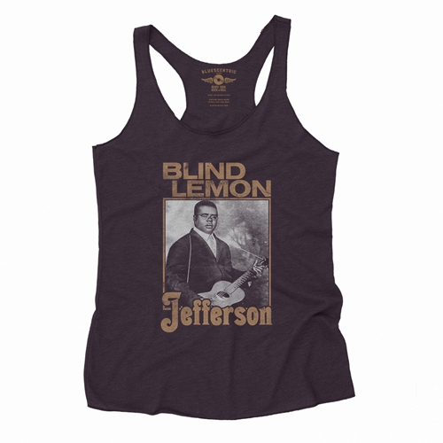 Blind Lemon Jefferson Distress Racerback Tank - Women