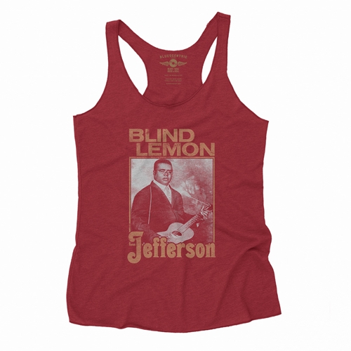 Blind Lemon Jefferson Distress Racerback Tank - Women