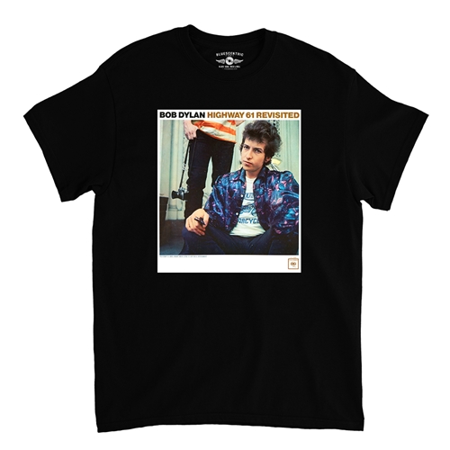 Bob Dylan Highway 61 Revisited T-Shirt - Classic Heavy Cotton - classicblack